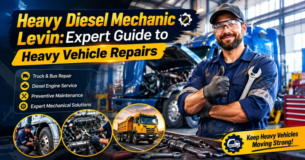 heavy diesel mechanic levin: expert guide to heavy vehicle repairs