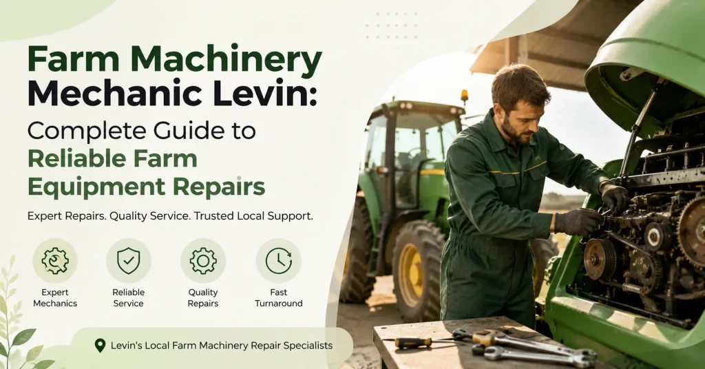 Farm Machinery Mechanic Levin: Complete Guide to Reliable Farm Equipment Repairs farm machinery mechanic levin: complete guide to reliable farm equipment repairs