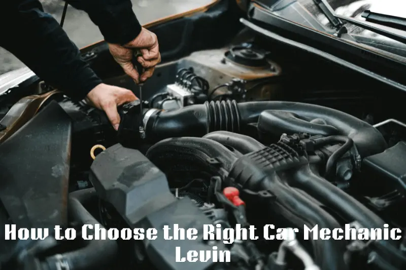 how to choose the right car mechanic levin