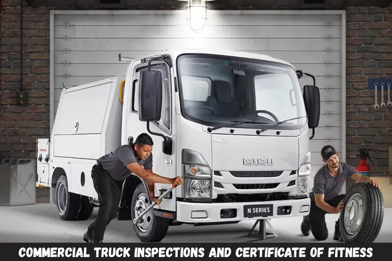 commercial truck inspections and certificate of fitness