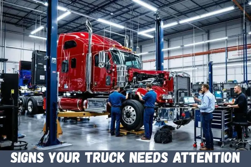 signs your truck needs attention