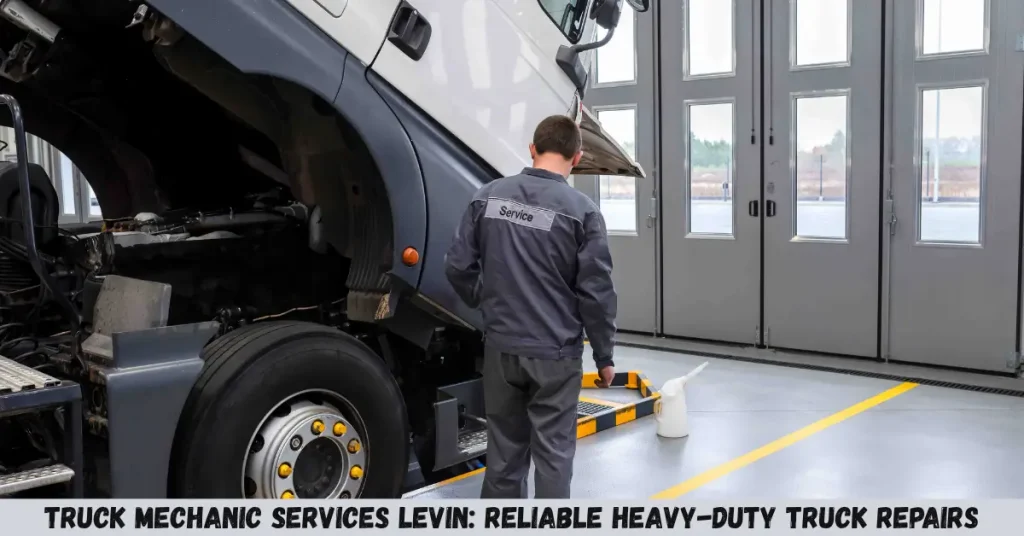 truck mechanic services levin reliable heavy-duty truck repairs