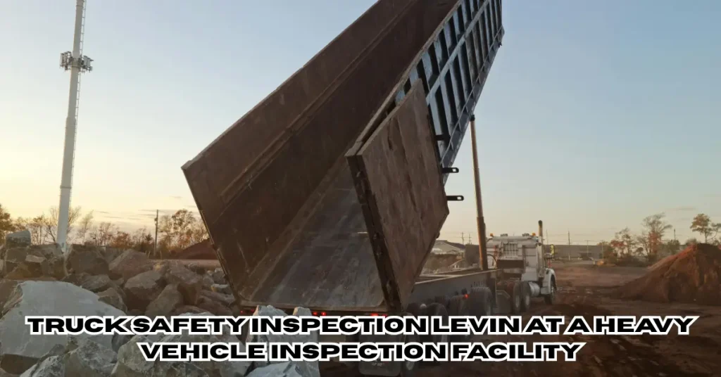 Truck Safety Inspection Levin: Complete Guide for Truck Owners truck safety inspection Levin at a heavy vehicle inspection facility