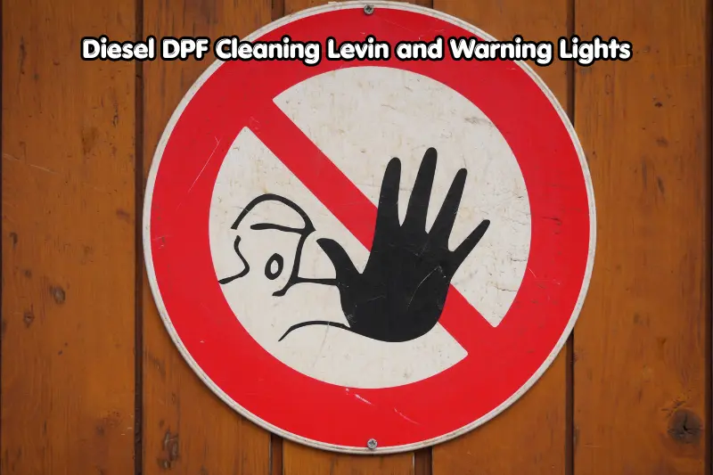diesel dpf cleaning levin and warning lights