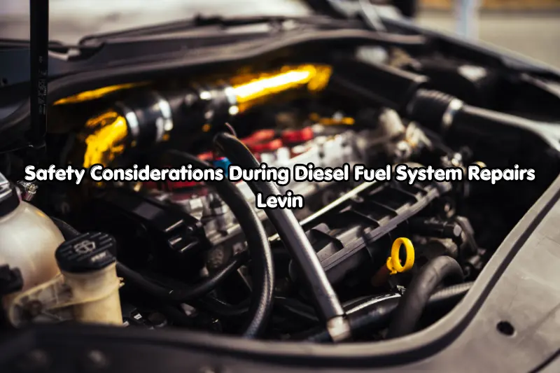 safety considerations during diesel fuel system repairs levin